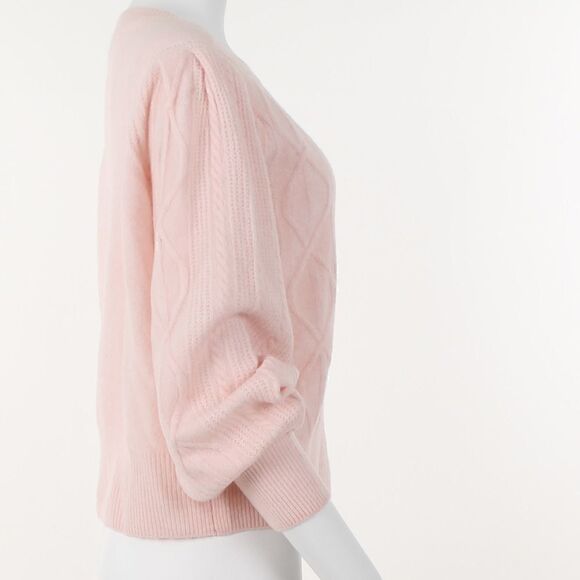 1.state Mixed Knit Crewneck Sweater - Picture 5 of 5